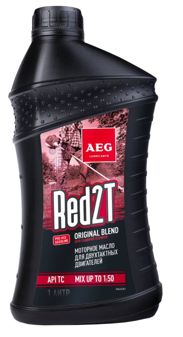 AEG Universal 2T Motor Oil API TC Масло 2Т мин. 1л