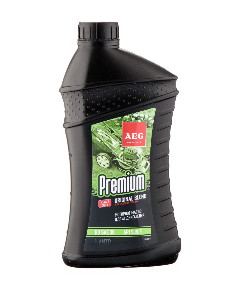AEG Premium HD SAE 30 API SJ/CF Масло 4Т 1л