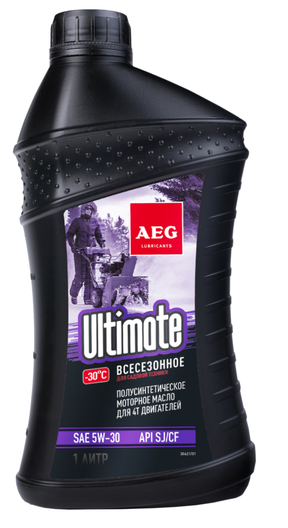 AEG Ultimate SAE 5W30 API SJ/CF Масло 4Т п/с 1л